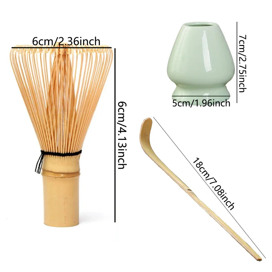 Japanisches Matcha-Set – 3-teiliges Bambus-Set für dein tägliches Ritual 🌿