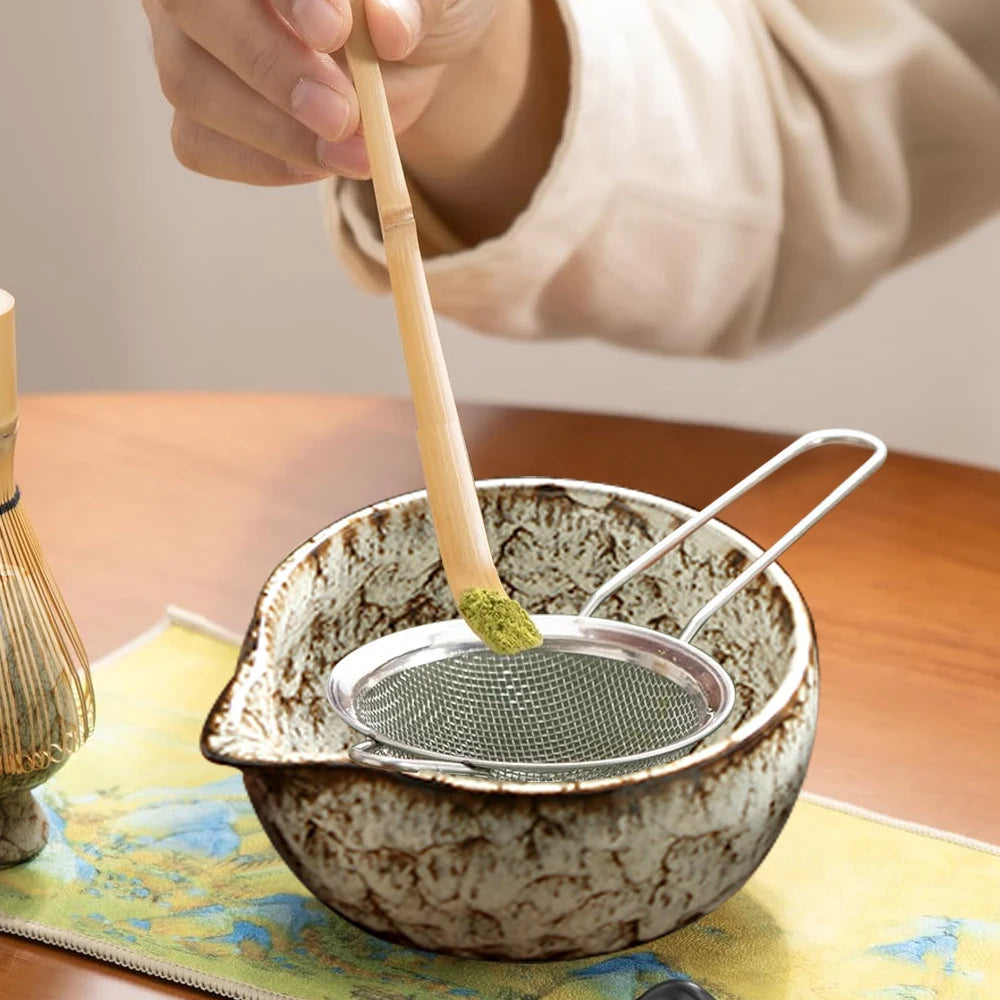 Japanisches Matcha Tee-Set – 6-teiliges Bambus-Set für dein tägliches Ritual
