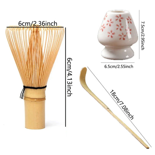 Japanisches Matcha-Set – 3-teiliges Bambus-Set für dein tägliches Ritual 🌿
